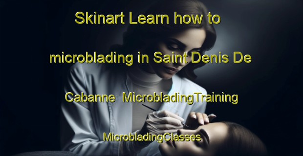 Skinart Learn how to microblading in Saint Denis De Cabanne | #MicrobladingTraining #MicrobladingClasses #SkinartTraining-France