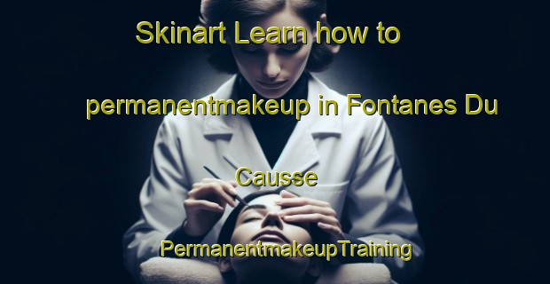 Skinart Learn how to permanentmakeup in Fontanes Du Causse | #PermanentmakeupTraining #PermanentmakeupClasses #SkinartTraining-France