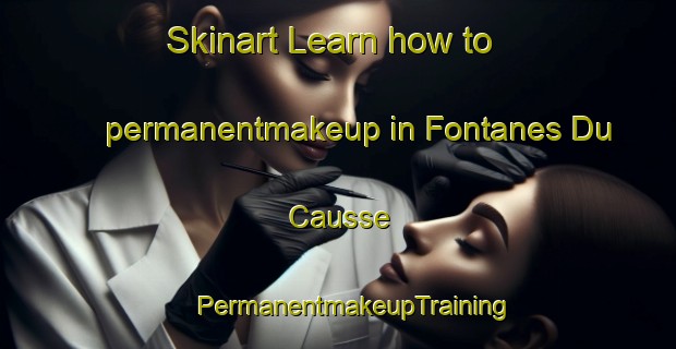 Skinart Learn how to permanentmakeup in Fontanes Du Causse | #PermanentmakeupTraining #PermanentmakeupClasses #SkinartTraining-France