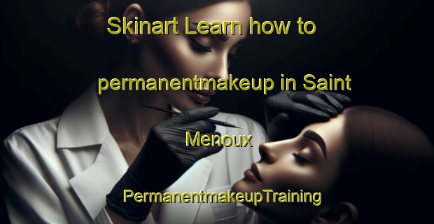 Skinart Learn how to permanentmakeup in Saint Menoux | PermanentmakeupTraining | PermanentmakeupClasses | SkinartTraining-France