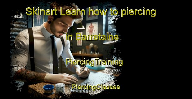 Skinart Learn how to piercing in Barretaine | #PiercingTraining #PiercingClasses #SkinartTraining-France