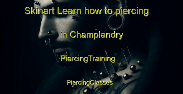 Skinart Learn how to piercing in Champlandry | PiercingTraining | PiercingClasses | SkinartTraining-France