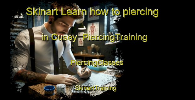 Skinart Learn how to piercing in Cusey | #PiercingTraining #PiercingClasses #SkinartTraining-France