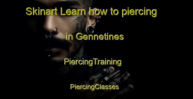 Skinart Learn how to piercing in Gennetines | PiercingTraining | PiercingClasses | SkinartTraining-France