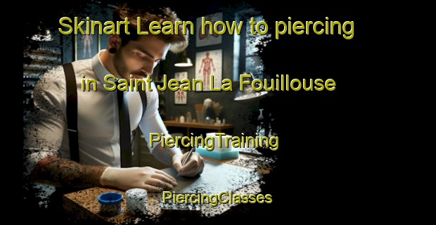 Skinart Learn how to piercing in Saint Jean La Fouillouse | #PiercingTraining #PiercingClasses #SkinartTraining-France