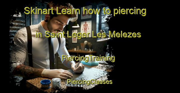 Skinart Learn how to piercing in Saint Leger Les Melezes | #PiercingTraining #PiercingClasses #SkinartTraining-France