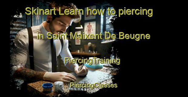 Skinart Learn how to piercing in Saint Maixent De Beugne | #PiercingTraining #PiercingClasses #SkinartTraining-France