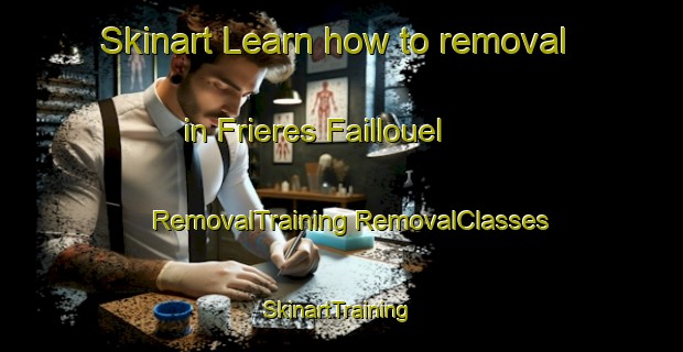 Skinart Learn how to removal in Frieres Faillouel | #RemovalTraining #RemovalClasses #SkinartTraining-France