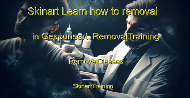 Skinart Learn how to removal in Gespunsart | RemovalTraining | RemovalClasses | SkinartTraining-France