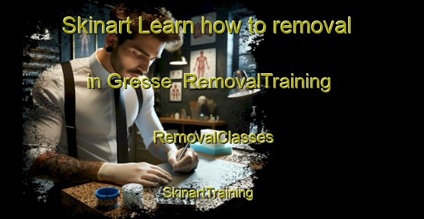 Skinart Learn how to removal in Gresse | RemovalTraining | RemovalClasses | SkinartTraining-France