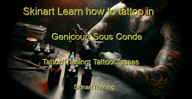 Skinart Learn how to tattoo in Genicourt Sous Conde | TattooTraining | TattooClasses | SkinartTraining-France