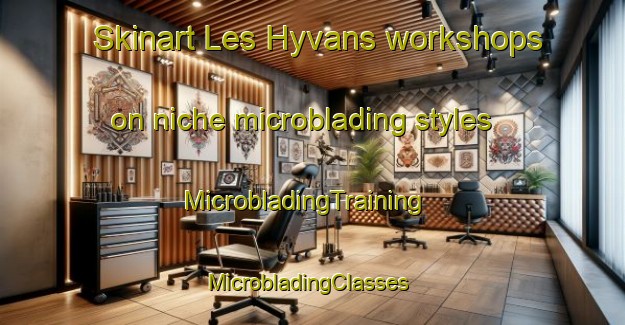 Skinart Les Hyvans workshops on niche microblading styles | MicrobladingTraining | MicrobladingClasses | SkinartTraining-France