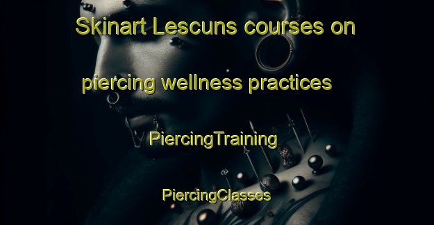 Skinart Lescuns courses on piercing wellness practices | #PiercingTraining #PiercingClasses #SkinartTraining-France