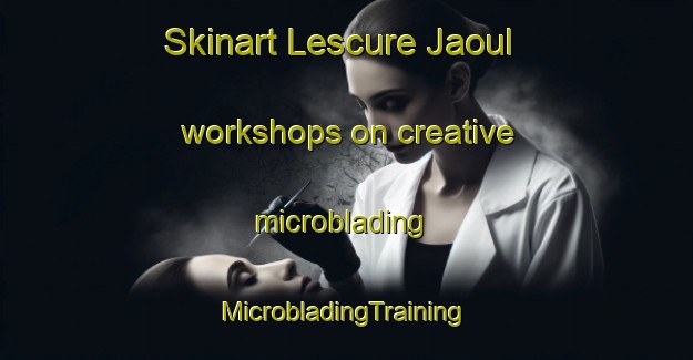 Skinart Lescure Jaoul workshops on creative microblading | #MicrobladingTraining #MicrobladingClasses #SkinartTraining-France