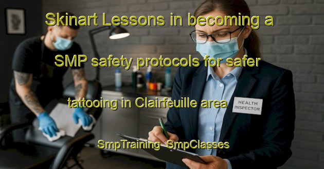 Skinart Lessons in becoming a SMP safety protocols for safer tattooing in Clairfeuille area | SmpTraining | SmpClasses | SkinartTraining-France
