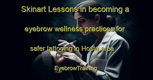 Skinart Lessons in becoming a eyebrow wellness practices for safer tattooing in Hoste area | EyebrowTraining | EyebrowClasses | SkinartTraining-France