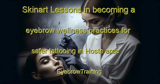 Skinart Lessons in becoming a eyebrow wellness practices for safer tattooing in Hoste area | EyebrowTraining | EyebrowClasses | SkinartTraining-France