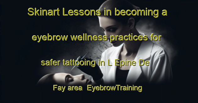 Skinart Lessons in becoming a eyebrow wellness practices for safer tattooing in L Epine De Fay area | EyebrowTraining | EyebrowClasses | SkinartTraining-France