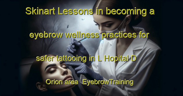 Skinart Lessons in becoming a eyebrow wellness practices for safer tattooing in L Hopital D Orion area | EyebrowTraining | EyebrowClasses | SkinartTraining-France
