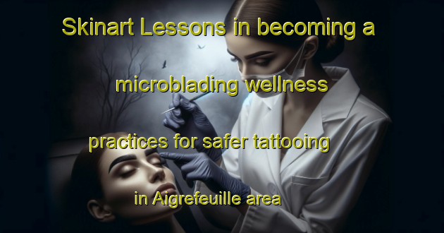 Skinart Lessons in becoming a microblading wellness practices for safer tattooing in Aigrefeuille area | MicrobladingTraining | MicrobladingClasses | SkinartTraining-France