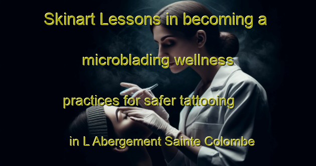 Skinart Lessons in becoming a microblading wellness practices for safer tattooing in L Abergement Sainte Colombe area | MicrobladingTraining | MicrobladingClasses | SkinartTraining-France