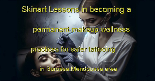 Skinart Lessons in becoming a permanent makeup wellness practices for safer tattooing in Burosse Mendousse area | PermanentmakeupTraining | PermanentmakeupClasses | SkinartTraining-France