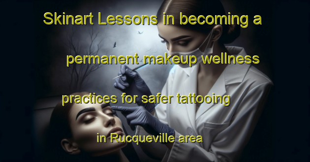 Skinart Lessons in becoming a permanent makeup wellness practices for safer tattooing in Rucqueville area | PermanentmakeupTraining | PermanentmakeupClasses | SkinartTraining-France
