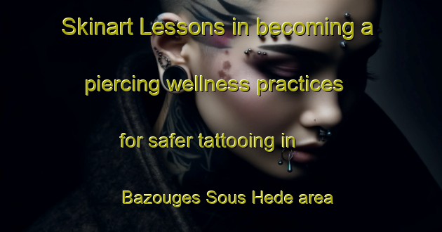 Skinart Lessons in becoming a piercing wellness practices for safer tattooing in Bazouges Sous Hede area | PiercingTraining | PiercingClasses | SkinartTraining-France