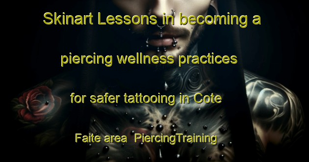 Skinart Lessons in becoming a piercing wellness practices for safer tattooing in Cote Faite area | PiercingTraining | PiercingClasses | SkinartTraining-France