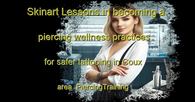 Skinart Lessons in becoming a piercing wellness practices for safer tattooing in Coux area | PiercingTraining | PiercingClasses | SkinartTraining-France