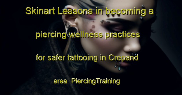 Skinart Lessons in becoming a piercing wellness practices for safer tattooing in Crepand area | PiercingTraining | PiercingClasses | SkinartTraining-France