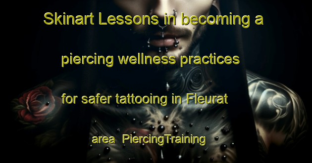 Skinart Lessons in becoming a piercing wellness practices for safer tattooing in Fleurat area | PiercingTraining | PiercingClasses | SkinartTraining-France