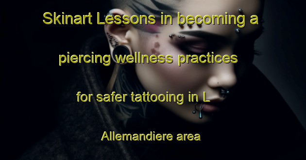 Skinart Lessons in becoming a piercing wellness practices for safer tattooing in L Allemandiere area | PiercingTraining | PiercingClasses | SkinartTraining-France