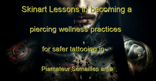 Skinart Lessons in becoming a piercing wellness practices for safer tattooing in Piamateur Semailles area | PiercingTraining | PiercingClasses | SkinartTraining-France