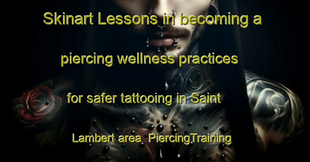 Skinart Lessons in becoming a piercing wellness practices for safer tattooing in Saint Lambert area | PiercingTraining | PiercingClasses | SkinartTraining-France
