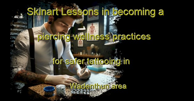 Skinart Lessons in becoming a piercing wellness practices for safer tattooing in Wadenthun area | PiercingTraining | PiercingClasses | SkinartTraining-France