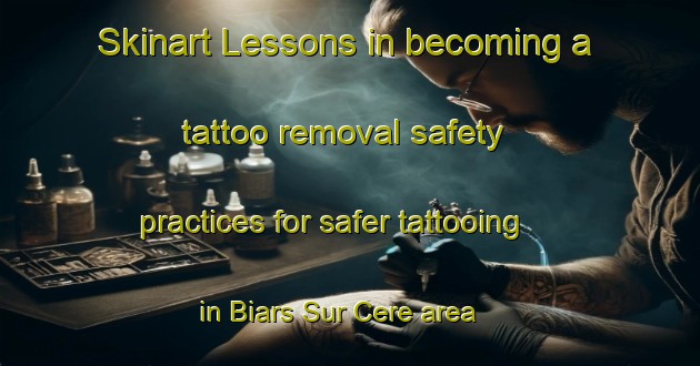 Skinart Lessons in becoming a tattoo removal safety practices for safer tattooing in Biars Sur Cere area | RemovalTraining | RemovalClasses | SkinartTraining-France