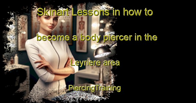 Skinart Lessons in how to become a body piercer in the Leyriere area | PiercingTraining | PiercingClasses | SkinartTraining-France