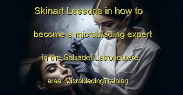 Skinart Lessons in how to become a microblading expert in the Sabadel Latronquiere area | MicrobladingTraining | MicrobladingClasses | SkinartTraining-France