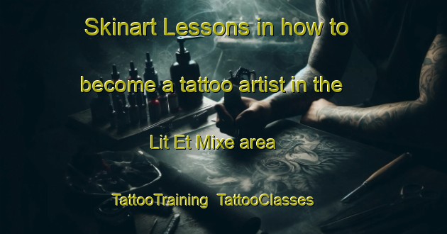 Skinart Lessons in how to become a tattoo artist in the Lit Et Mixe area | TattooTraining | TattooClasses | SkinartTraining-France