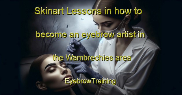 Skinart Lessons in how to become an eyebrow artist in the Wambrechies area | EyebrowTraining | EyebrowClasses | SkinartTraining-France