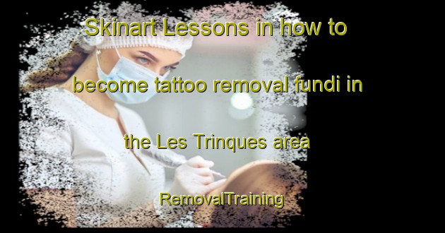 Skinart Lessons in how to become tattoo removal fundi in the Les Trinques area | RemovalTraining | RemovalClasses | SkinartTraining-France