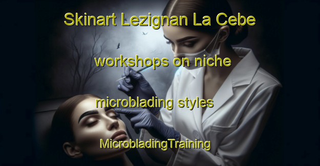 Skinart Lezignan La Cebe workshops on niche microblading styles | MicrobladingTraining | MicrobladingClasses | SkinartTraining-France
