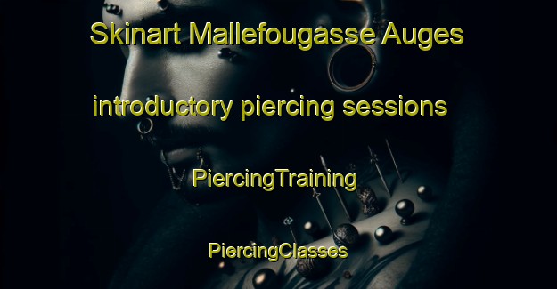 Skinart Mallefougasse Auges introductory piercing sessions | #PiercingTraining #PiercingClasses #SkinartTraining-France