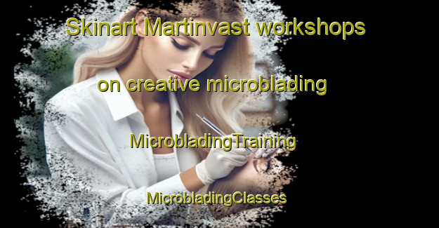 Skinart Martinvast workshops on creative microblading | MicrobladingTraining | MicrobladingClasses | SkinartTraining-France