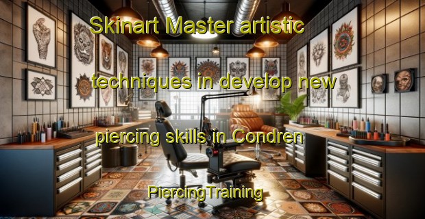 Skinart Master artistic techniques in develop new piercing skills in Condren | PiercingTraining | PiercingClasses | SkinartTraining-France