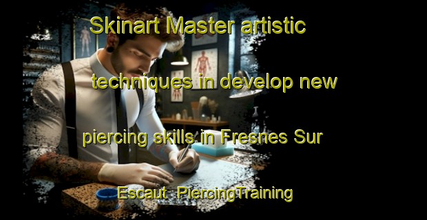 Skinart Master artistic techniques in develop new piercing skills in Fresnes Sur Escaut | PiercingTraining | PiercingClasses | SkinartTraining-France