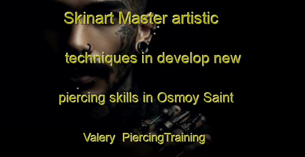 Skinart Master artistic techniques in develop new piercing skills in Osmoy Saint Valery | PiercingTraining | PiercingClasses | SkinartTraining-France