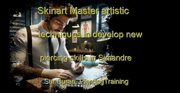Skinart Master artistic techniques in develop new piercing skills in Simandre Sur Suran | PiercingTraining | PiercingClasses | SkinartTraining-France