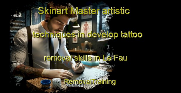 Skinart Master artistic techniques in develop tattoo removal skills in Le Fau | RemovalTraining | RemovalClasses | SkinartTraining-France